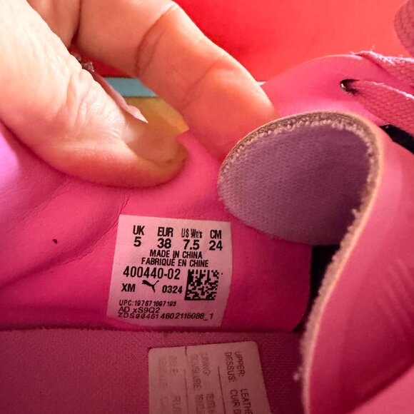 Puma Club II Era Sneaker Pink 7.5 - Picture 8 of 8